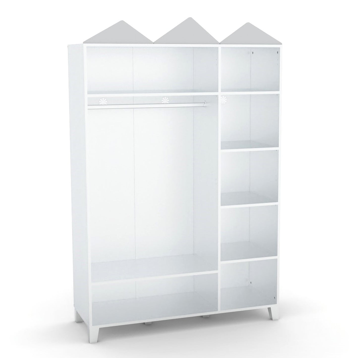 Miami Dreitürschrank