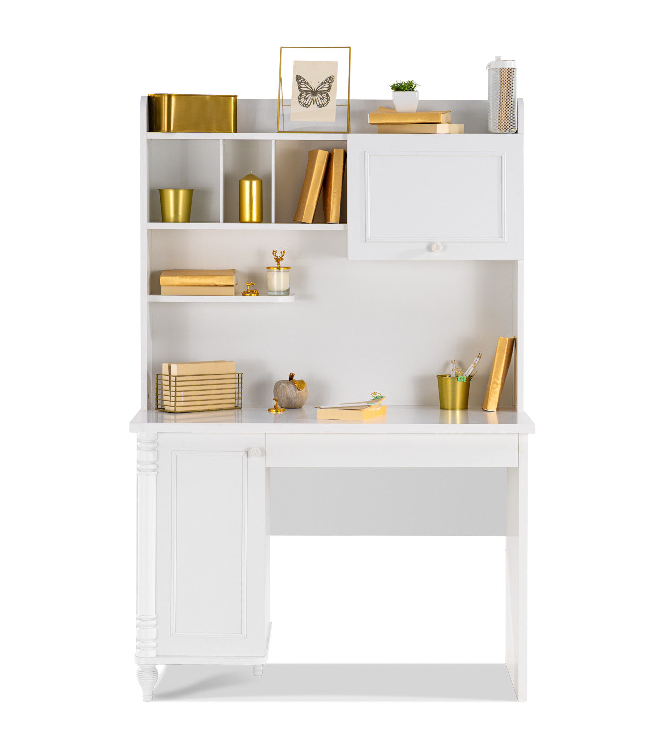 Nil Schreibtisch mit Bücherregal