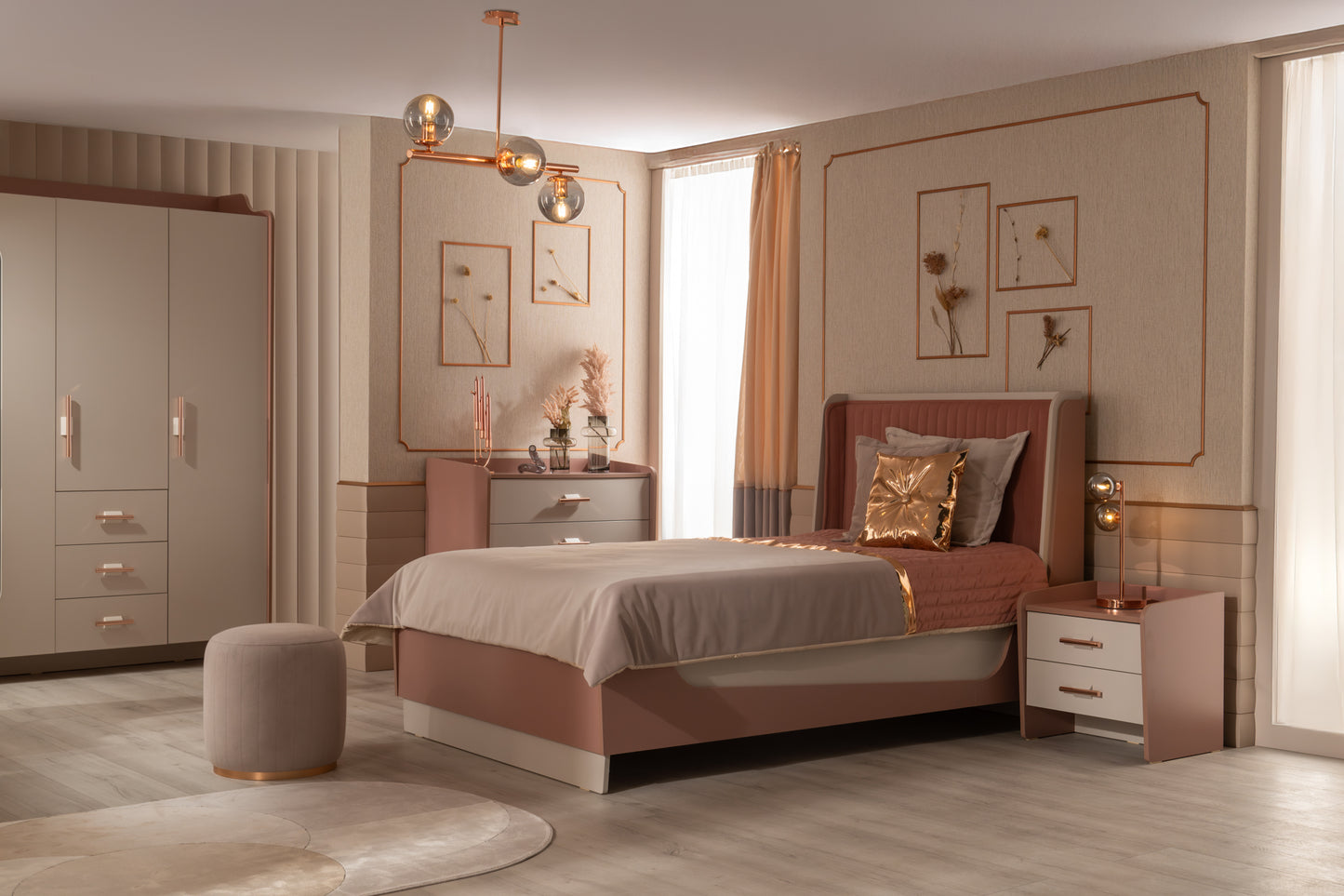 Estella Bett mit Stauraum