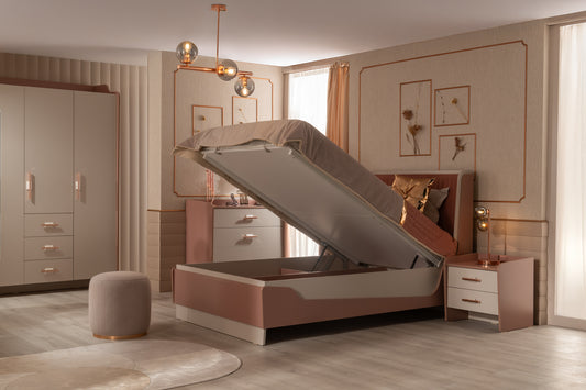 Estella Bett mit Stauraum