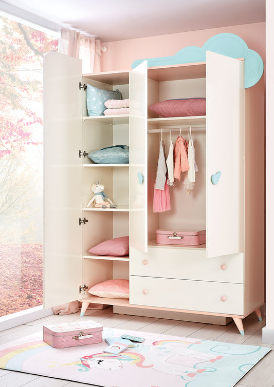 Unicorn Dreitürenschrank